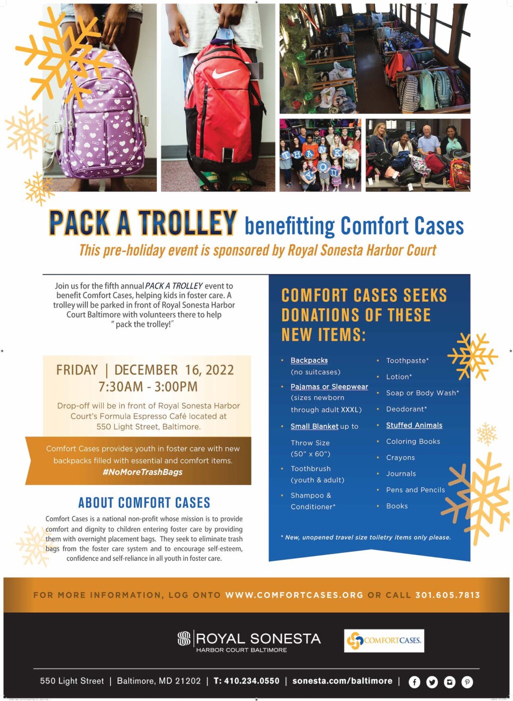Fifth Annual Pack-a-Trolley
